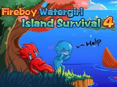 游戏Fireboy Watergirl Island Survival 4在线
