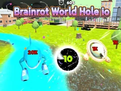 游戏Brainrot World Hole io在线