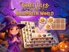 游戏The Three Tiles in the Halloween World在线