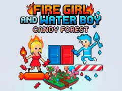 游戏Fire Girl and Water Boy Candy Forest在线