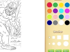游戏Bigfoot Coloring Book在线