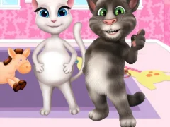游戏Preganat Kitty Room Decor在线