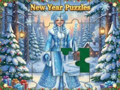 游戏New Year Puzzles在线
