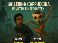 游戏Ballerina Cappuccina Haunted Kindergarten在线