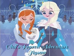 游戏Olaf‘s Frozen Adventure Jigsaw在线