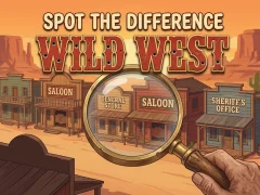 游戏Spot The Difference Wild West在线