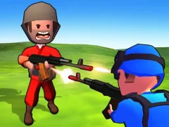 游戏Little Commander. Red vs Blue在线