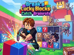 游戏Break a Lucky Blocks: Catch Brainrots在线