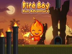 游戏Fire Boy Run Adventure在线