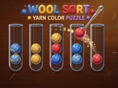 游戏Wool Sort Yarn Color Puzzle在线