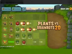 游戏Plants vs Brainrots 2D在线