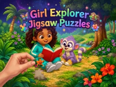 游戏Girl Explorer Jigsaw Puzzles在线