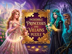 游戏Incredible Princesses and Villains Puzzle在线