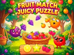 游戏Fruit Match Juicy Puzzle在线