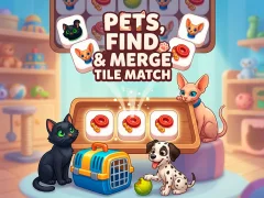 游戏Pets, Find and Merge Tile Match在线