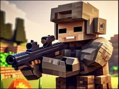 游戏Pixel Village Battle 3D.io在线