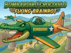游戏Bombardiro Crocodilo Flying Brainrot在线