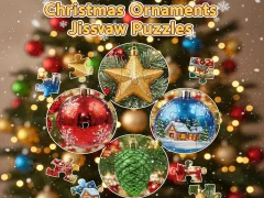 游戏Christmas Ornaments Jigsaw Puzzles在线