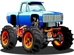 游戏Monster Truck Puzzle在线