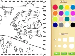 游戏Farming Coloring Book For Kids在线
