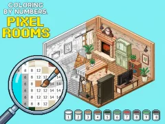 游戏Coloring by Numbers Pixel Rooms在线