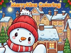 游戏MerryKins Coloring在线