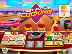 游戏Fast Food & Cooking在线