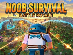 游戏Noob Survival: Battle Royale在线