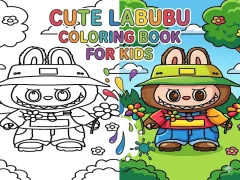 游戏Cute Labubu Coloring Book for Kids在线