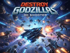 游戏Destroy Godzillas: 3D Shooter在线