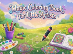 游戏Magic Coloring Book for Little Artists在线