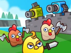 游戏Merge Cannon: Chicken Defense在线