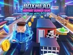 游戏Boxhead Highway Runner Game在线