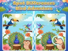 游戏Spot Differences Bird Adventure在线