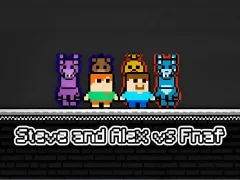 游戏Steve and Alex vs Fnaf在线