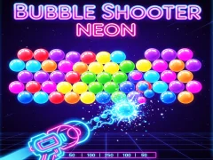 游戏Bubble Shooter Neon在线