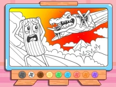 游戏Coloring Book: Bombardino Crocodilo在线