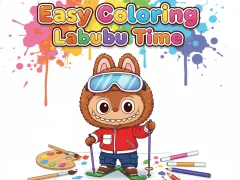 游戏Easy Coloring Labubu Time在线
