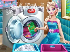 游戏Ice Queen Laundry Day在线
