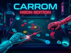 游戏Carrom Neon Edition在线