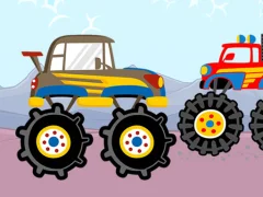 游戏Fun Monster Trucks Jigsaw在线