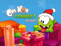 游戏Om Nom Connect Christmas在线