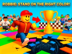游戏Robbie: Stand on the Right Color!在线