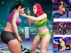 游戏Women Wrestling Fight Revolution Fighting在线