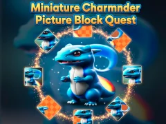 游戏Miniature Charmander Picture Block Quest在线