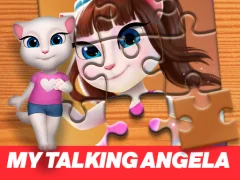 游戏My Talking Angela Jigsaw Puzzle在线