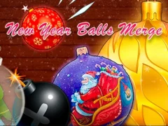 游戏New Year Balls Merge在线