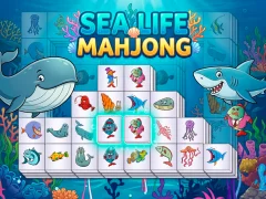 游戏Sea life mahjong在线