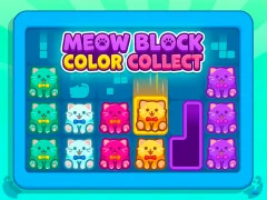 游戏Meow Block: Color Collect在线