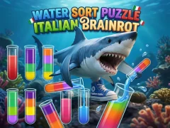 游戏Water Sort Puzzle Italian Brainrot在线